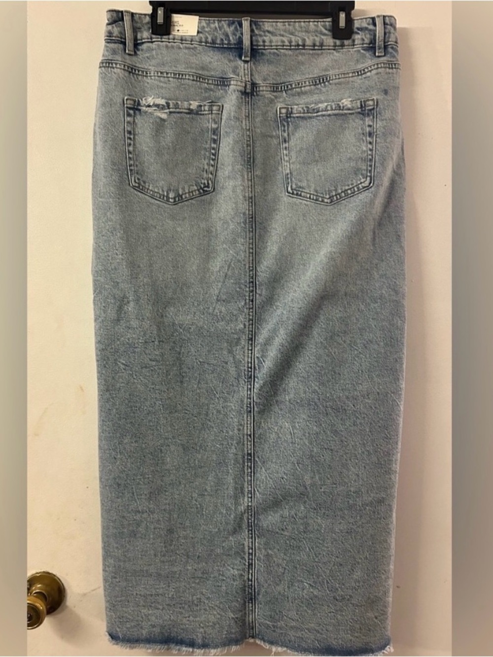 NWT-long denim shirt, 12 - Picture 2 of 6